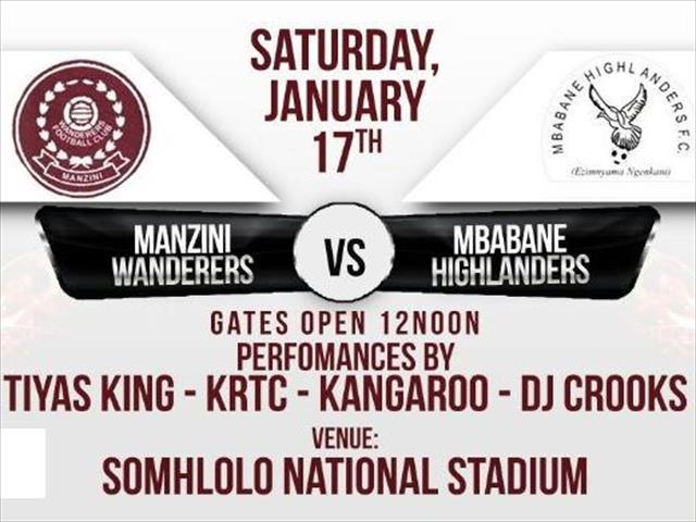 Manzini Wanderers VS Mbabane Highlanders Pic